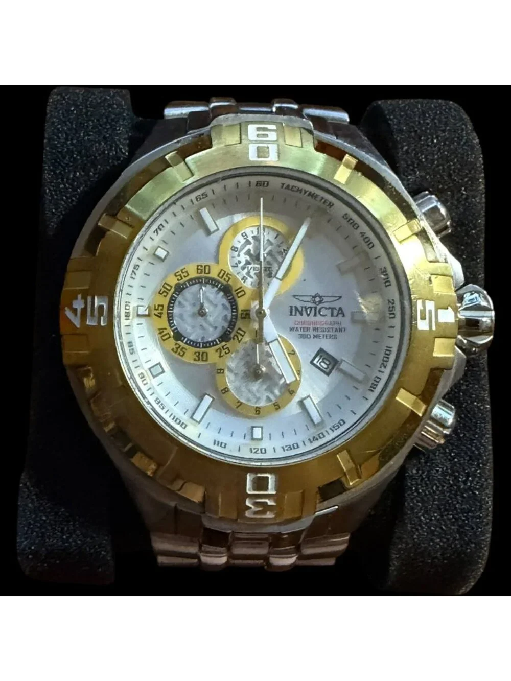 Invicta Pro Diver 12360 Master of the Oceans Chronograph Watch Two-Tone